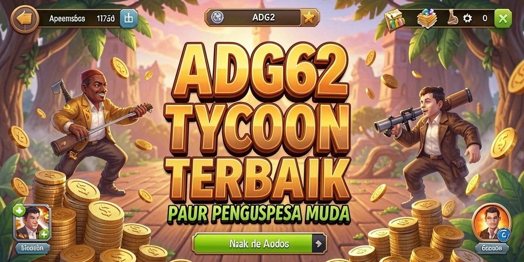 Tampilan gameplay Tycoon yang menarik dan interaktif dalam ADG62.