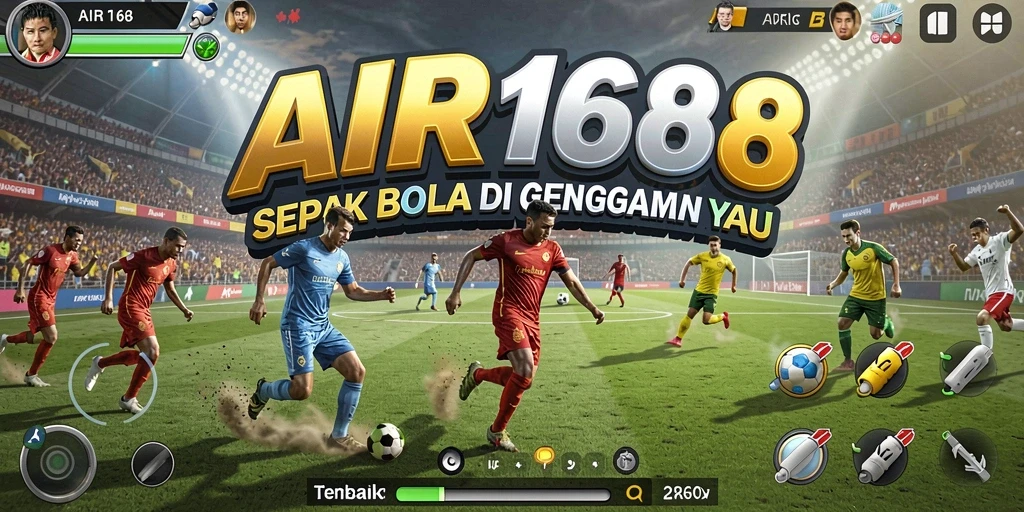 Tampilan permainan sepak bola yang mendebarkan dan grafis yang memukau.