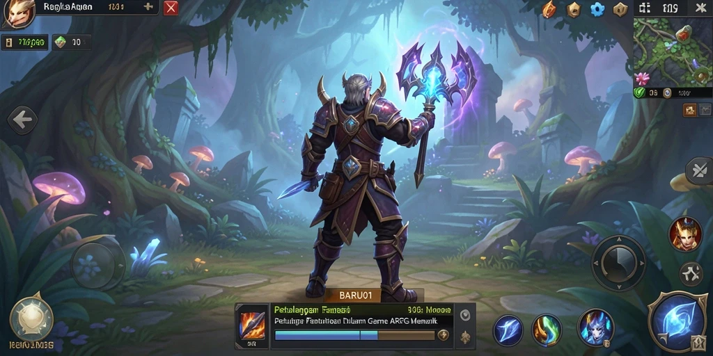 Tampilan gameplay menakjubkan dari BARU01 dalam aksi ARPG.