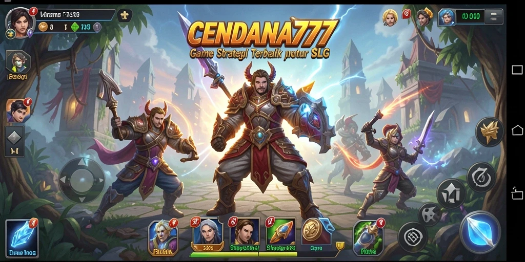 Tampilan gameplay seru dalam CENDANA777 yang penuh strategi.
