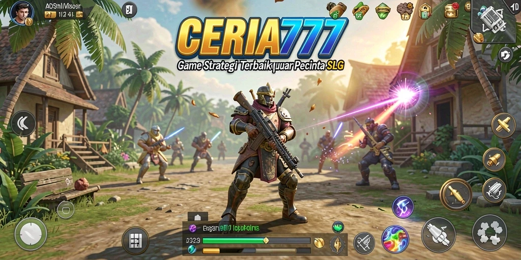 Tampilan gameplay CERIA777 dengan aksi seru dan strategi mendebarkan.