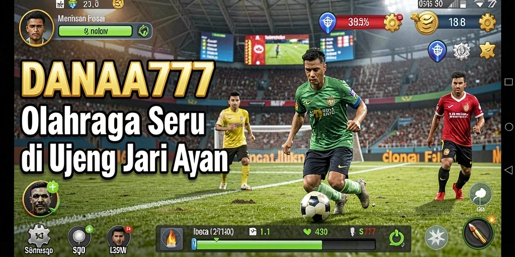 Tampilan gameplay DANA777 yang mengasyikkan dan penuh aksi.