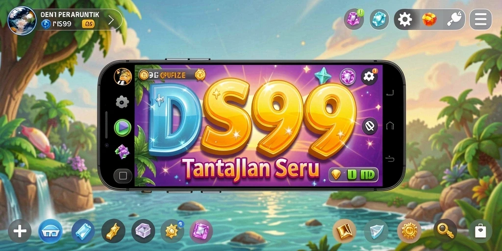 Tampilan gameplay menarik dari DS99 dengan berbagai tantangan Puzzle.