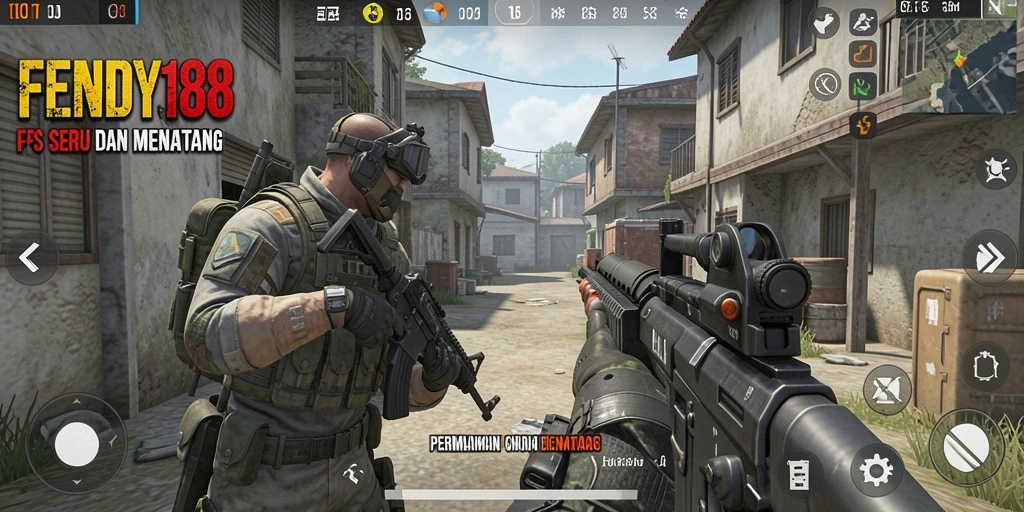 Gameplay seru FENDY188 dengan pertarungan intens.