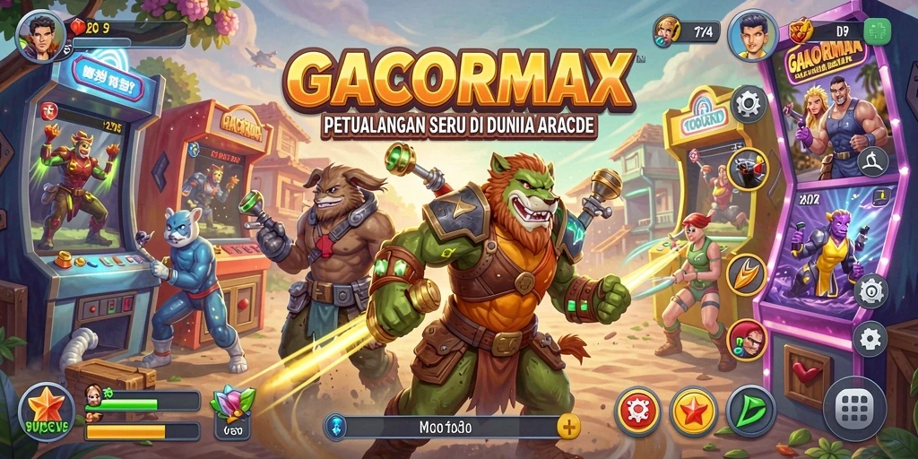 Tampilan gameplay menantang di GACORMAX yang penuh aksi.
