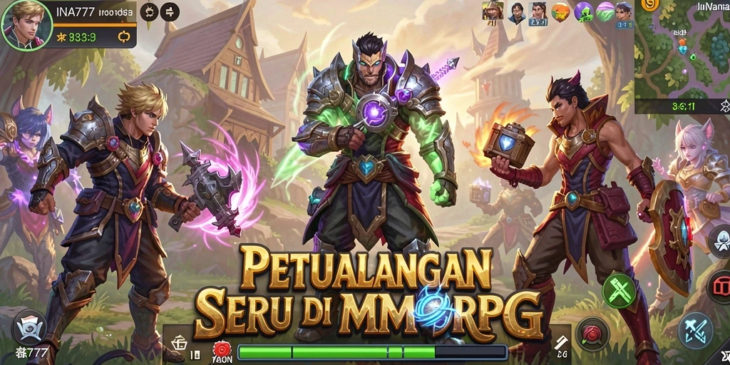 Gameplay seru dan menegangkan di dunia fantasi <strong>INA777</strong>.