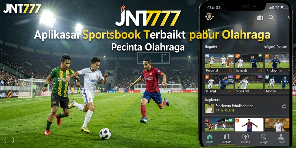 Tampilan screenshot JNT777 menampilkan fitur taruhan olahraga.
