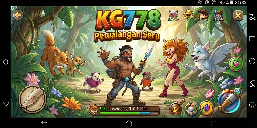 Tangkapan layar menampilkan gameplay <strong>KG778</strong> yang menakjubkan dengan pemandangan yang luar biasa.