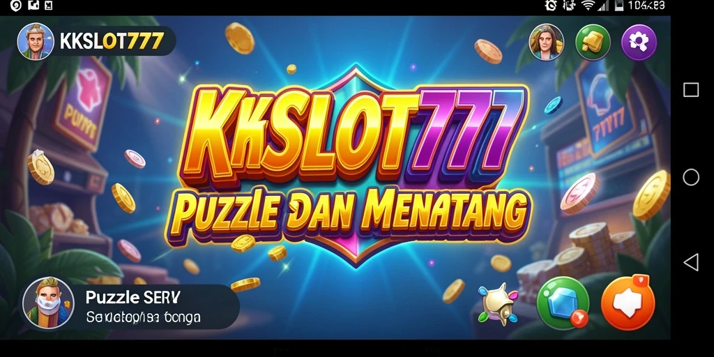 Screenshot gameplay KKSLOT777 menunjukkan tantangan Puzzle yang menarik.