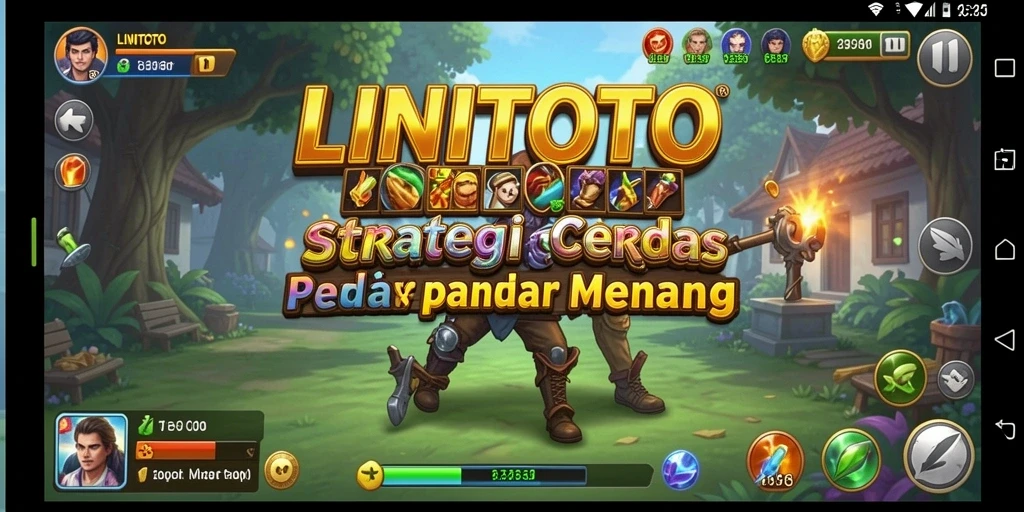 Tangkapan layar gameplay LINITOTO yang penuh strategi.