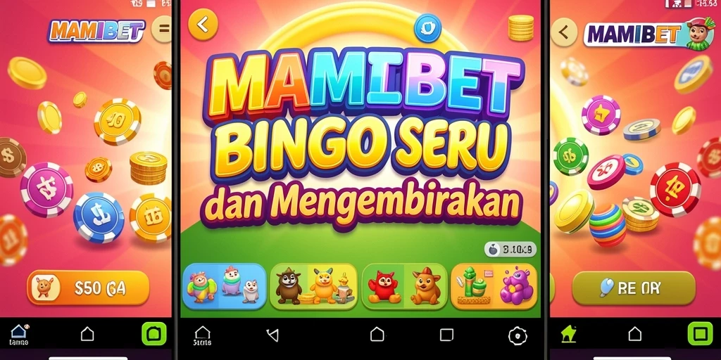 Tampilan gameplay seru dan interaktif dari MAMIBET.