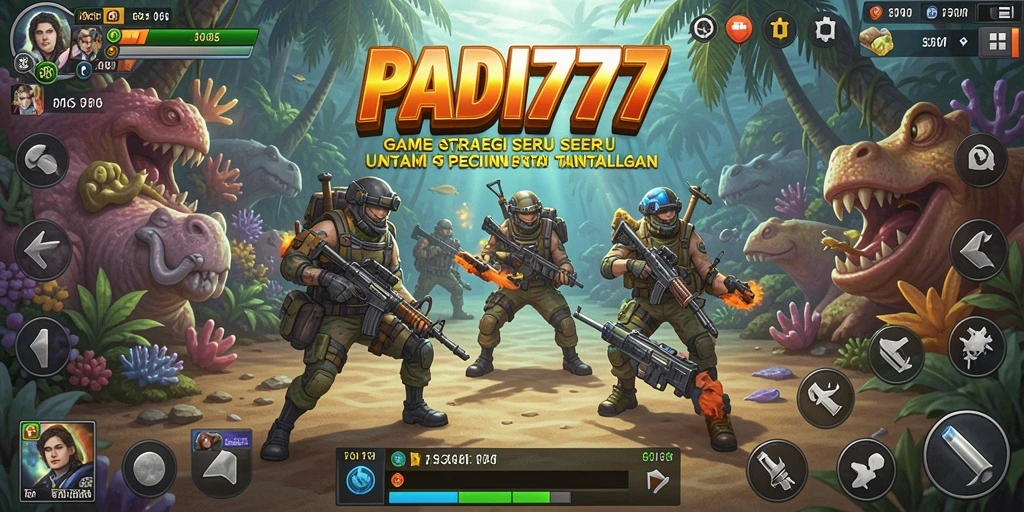 Tampilan gameplay PADI777 yang menantang dan strategis.