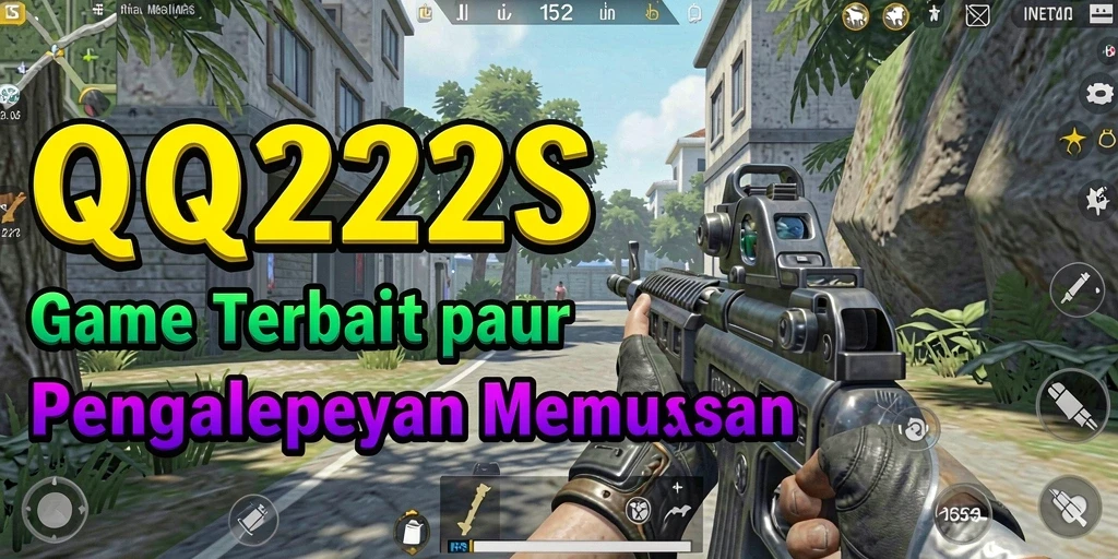 Tampilan gameplay intens QQ222 dengan aksi mendebarkan.