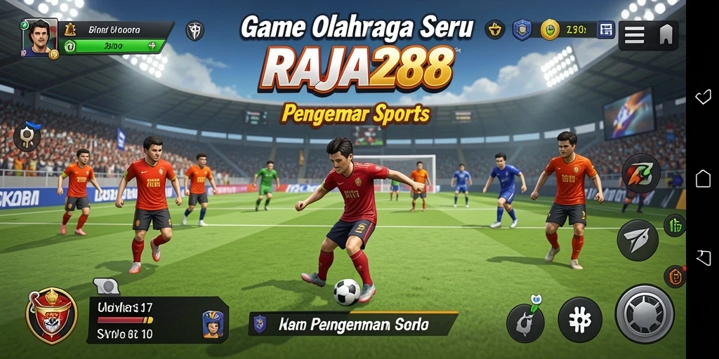 Tampilan gameplay seru dan menegangkan dalam RAJA288.
