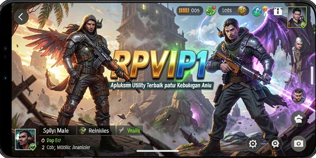 Tampilan antarmuka RPVIP1 yang user-friendly dan fungsional.