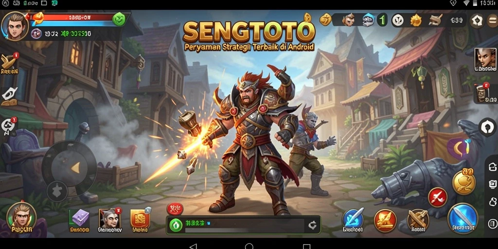 Tampilan gameplay menarik dari SENGTOTO, menampilkan strategi dan aksi.