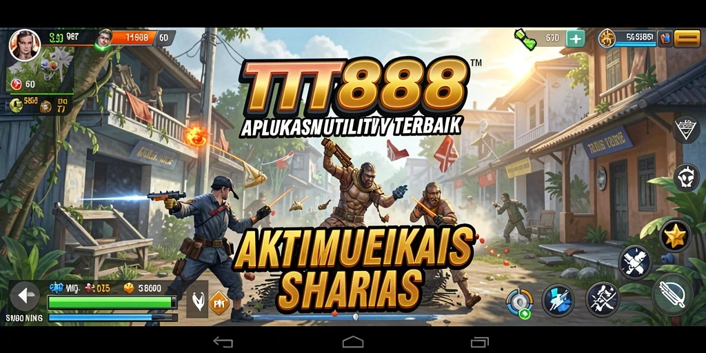 Tampilan antarmuka TTT888 yang bersih dan fungsional.