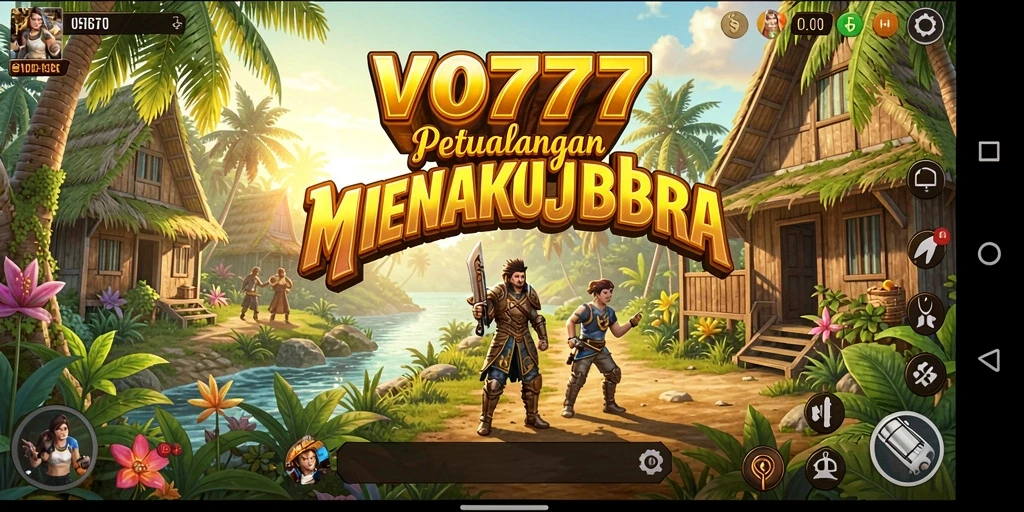 Screenshot gameplay VO777 menampilkan eksplorasi dunia terbuka yang menakjubkan.
